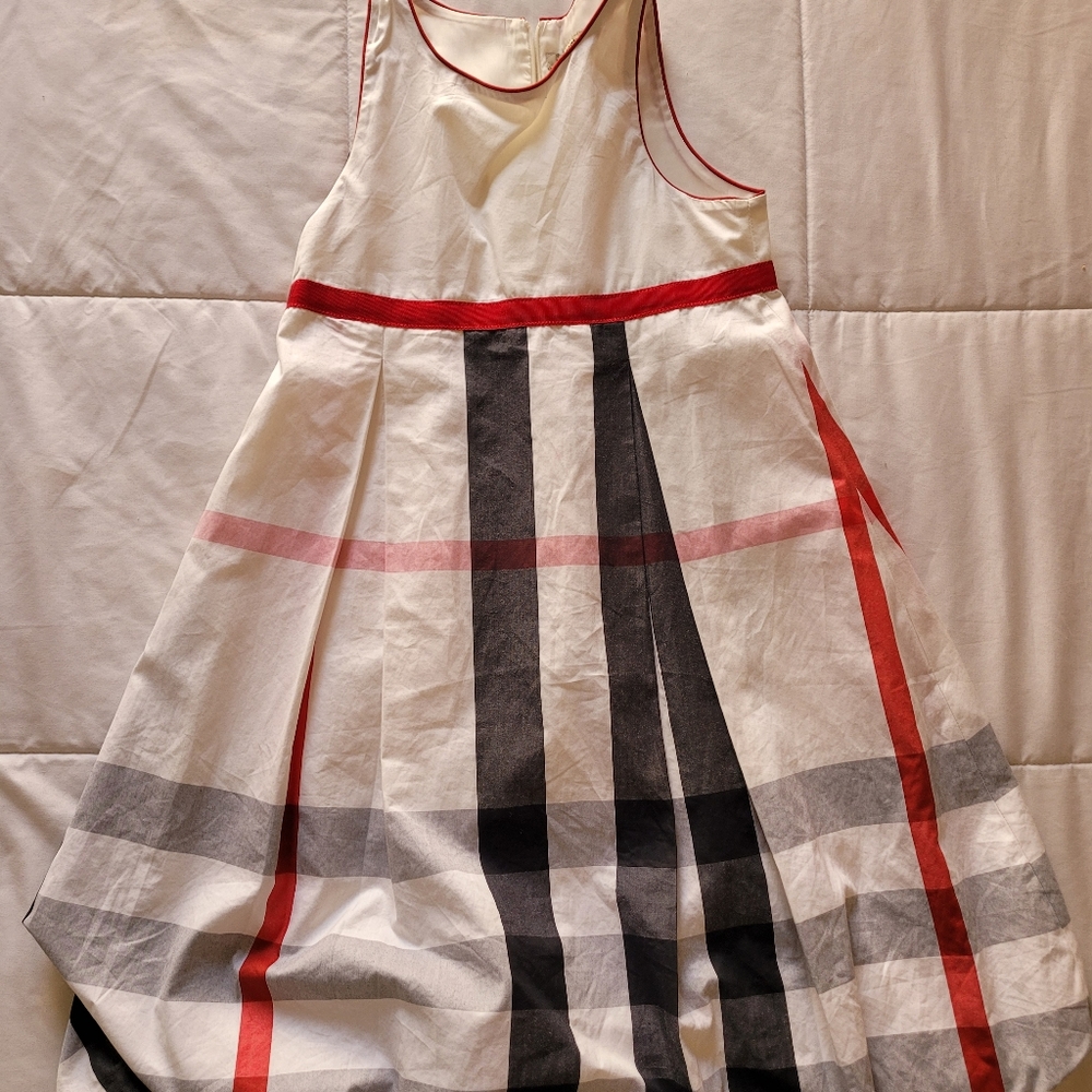 Burberry social dress 12y
